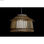 Lampa Sufitowa DKD Home Decor Brązowy Bambus 50 W 43 x 43 x 29 cm - 5