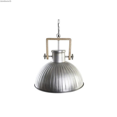 Lampa Sufitowa DKD Home Decor Brązowy Srebrzysty Żelazo Drewno mango 50 W 41 x 4