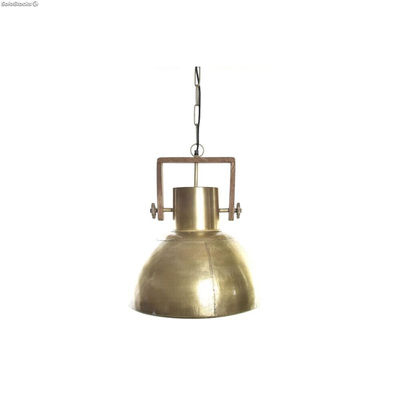 Lampa Sufitowa DKD Home Decor Brązowy Złoty Metal Drewno mango 50 W 40 x 40 x 50