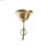 Lampa Sufitowa DKD Home Decor Brązowy Złoty Żelazo Drewno mango 50 W 43 x 43 x 3 - 4
