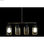 Lampa Sufitowa DKD Home Decor Czarny Złoty 220 V 50 W (60 x 11 x 26 cm) - 2