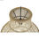Lampa Sufitowa DKD Home Decor Jasnobrązowy Rattan 50 W (45 x 45 x 48 cm) - 4