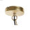 Lampa Sufitowa DKD Home Decor Złoto Złoty Metal 50 W 42 x 42 x 49 cm - 4