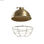 Lampa Sufitowa DKD Home Decor Złoty 50 W (43 x 43 x 61 cm) - 5