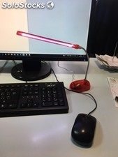 Lampada a led colorata per computer con presa usb regolabile lampada da tavolo