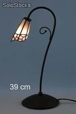 lâmpada de mesa mini branco