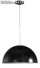 lâmpada de suspensão preto 40 cm.