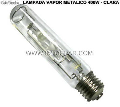 Lampada Vapor Metalico 400w Tubular Modelo: e-40 Branca ( Padrão Osram Hqi )