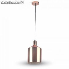 Lampadario con portalampada oro rosa rame v-tac vt-8175 3706