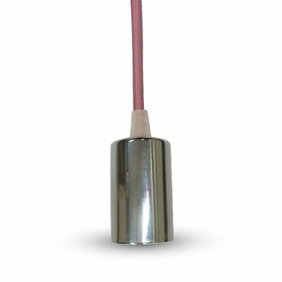 Lampadario con portalampada rosa cromo v-tac vt-7338 - 3789