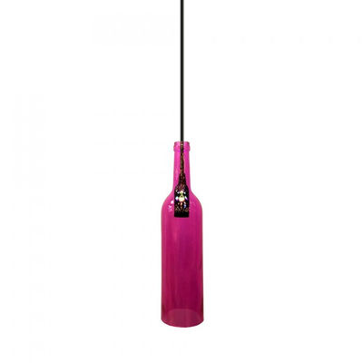 Lampadario con portalampada rosa forma di bottiglia v-tac vt-7558 3772