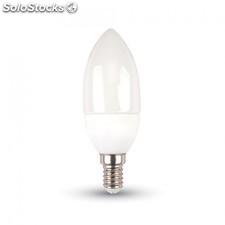 Lampadina led 3W E14 candela smd bulbo vt-2033 - bianco caldo - 7196