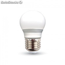 Lampadina led 3W E27 G45 smd bulbo vt-2053 - bianco caldo - 7202