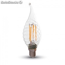 Lampadina led E14 4W bulb dimmerabile filamento v-tac vt-1995D - 4388