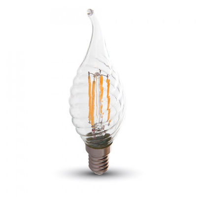 Lampadina led E14 4W bulb dimmerabile filamento v-tac vt-1995D - 4388