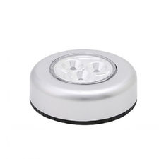 Lámpara adhesiva luz de emergencia portátil con pilas para armario o cajones