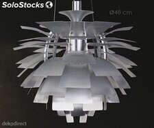 Lámpara Artichoke 48cm Plateada