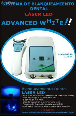 Lampara Blanqueamiento Dental Laser Led Advanced White