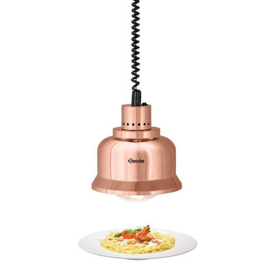 Lámpara calentadora de alimentos cobre bartscher iwl250d ku - Foto 3