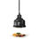 Lámpara calentadora de alimentos negra bartscher iwl250d sw - Foto 2