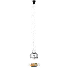Lámpara calentadora de alimentos plateado brillante bartscher iwl250d chr