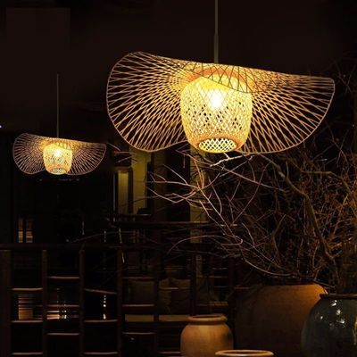 lampara de bambu - Foto 5