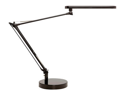 Lampara de escritorio unilux mambo led 5,6w doble brazo articulado abs y - Foto 2
