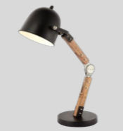 Lámpara de mesa madera