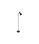 Lámpara de pie de salón Yamal acabado negro, 150cm(alto) 25cm(ancho) 40cm(largo) - 1