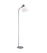 Lámpara de pie modelo Aliso acabado gris 170 cm(alto)25 cm(ancho)40 cm(largo)