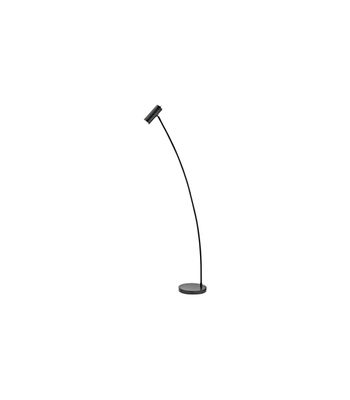 Lámpara de pie modelo Antia acabado negro, 149cm(alto) 23cm(ancho) 55cm(largo)