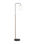 Lámpara de pie modelo Berta acabado negro/blanco, 165cm(alto) 28cm(ancho) - 1