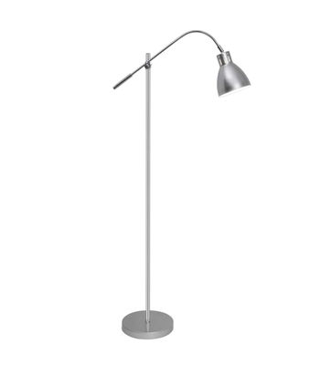 Lámpara de pie modelo Falon acabado plata 150cm (alto) 25cm (ancho) 60cm(largo)