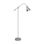 Lámpara de pie modelo Falon acabado plata 150cm (alto) 25cm (ancho) 60cm(largo) - 1