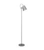 Lámpara de pie modelo Lupen acabado plata 150cm (alto) 22cm (ancho) 35cm(largo)