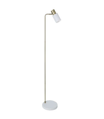 Lámpara de pie modelo Maena acabado blanco 143cm(alto) 23cm(ancho) 23cm(largo)