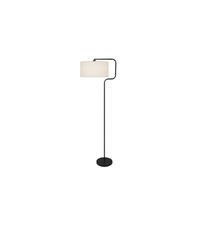 Lámpara de pie modelo OLFO acabado negro, 161cm(alto) 40cm(ancho) 51cm(fondo)