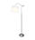 Lámpara de pie modelo Sanluri acabado niquel satinado 156 cm(alto)33 cm(ancho)58 - 1