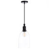 Lámpara de Techo Cristal Elk Transparente 16x16x33cm 7hSevenOn Deco