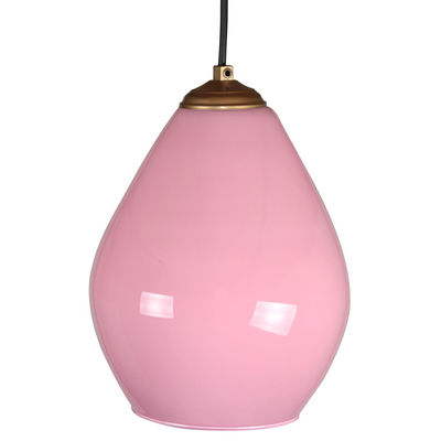 Lámpara de techo drops rosa