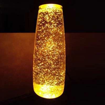 Lámpara Glitter Lava Papelitos Brillan Luz We Houseware - Foto 5