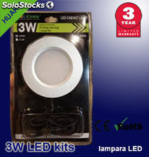 Lampara led 3W kits