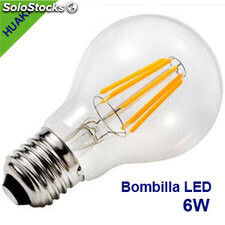 Lámpara led Bombilla led 6W( A60 Transparente） - Foto 3