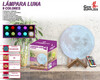 Lampara LED Luna 3D We Houseware