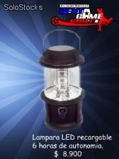 Lampara led recargable