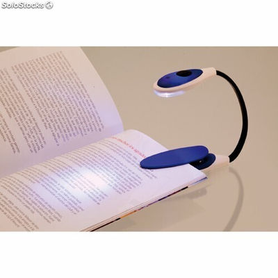 Lampara luz lectura (pilas incluidas) azul