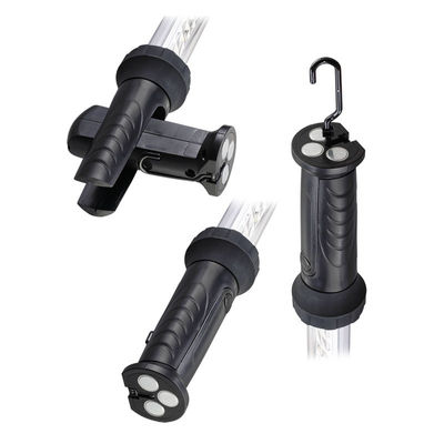 Lámpara magnética de LED recargable con ganchos extensibles FERVI - Foto 4