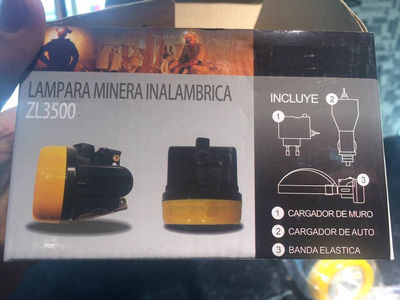 Lampara Minera Inalambrica zl3500