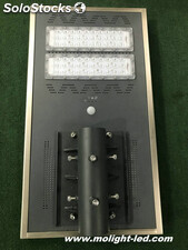 Lampara Solar 40W Todo En Uno 4400 Lumens Blanco 6500K 7000K Instalacion Facil