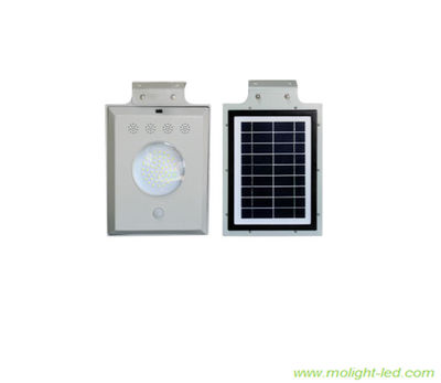 lámpara solar LED 5Watts Suburbana (panel Solar Integrado) 6500K